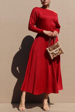 Load image into Gallery viewer, Crimson Edge Dress