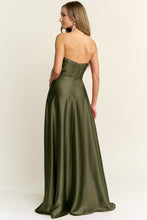Load image into Gallery viewer, Lustrous Olive Gown