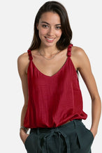 Load image into Gallery viewer, Berry Twist Strap Top