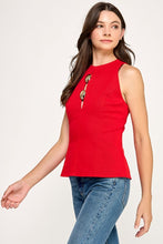 Load image into Gallery viewer, Oval Accent Top