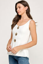 Load image into Gallery viewer, Oval Luxe Peplum