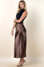 Load image into Gallery viewer, Café Satin Skirt