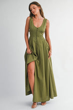 Load image into Gallery viewer, Olive Buckle Maxi