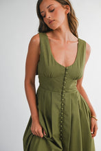 Load image into Gallery viewer, Olive Buckle Maxi