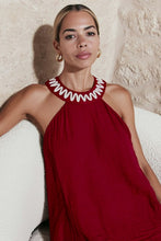 Load image into Gallery viewer, Zig Scarlet Top