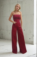 Load image into Gallery viewer, Garnet Line Jumpsuit
