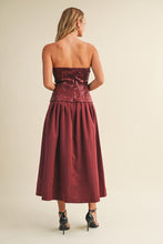 Load image into Gallery viewer, Burgundy Spark Dress
