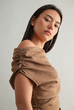 Load image into Gallery viewer, Bronze Drape Top