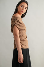Load image into Gallery viewer, Bronze Drape Top