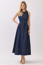 Load image into Gallery viewer, Indigo Column Maxi