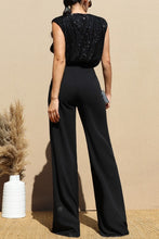 Load image into Gallery viewer, Black Stardust Jumpsuit