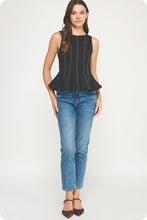Load image into Gallery viewer, Metro Stitch Peplum