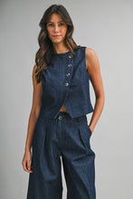Load image into Gallery viewer, Buttonline Denim Set