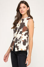 Load image into Gallery viewer, Cowhide Chic Vest