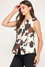 Load image into Gallery viewer, Cowhide Chic Vest