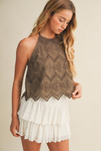Load image into Gallery viewer, Terra Eyelet Top
