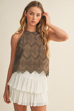 Load image into Gallery viewer, Terra Eyelet Top