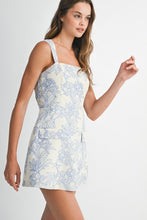 Load image into Gallery viewer, Blue Bloom Skort Dress
