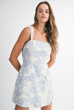 Load image into Gallery viewer, Blue Bloom Skort Dress