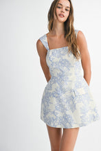 Load image into Gallery viewer, Blue Bloom Skort Dress