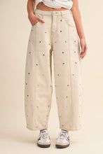 Load image into Gallery viewer, Nova Stud Barrel Jeans