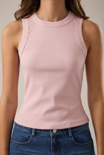 Load image into Gallery viewer, Blush Clean Cut Tank