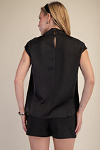 Load image into Gallery viewer, Silk Drape Cowl Top