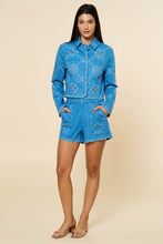 Load image into Gallery viewer, Riviera Eyelet Shorts