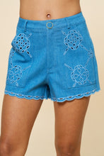 Load image into Gallery viewer, Riviera Eyelet Shorts