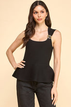 Load image into Gallery viewer, Sleekline Peplum Top