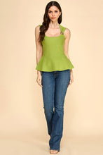 Load image into Gallery viewer, Sleekline Peplum Top