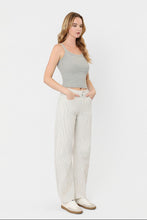 Load image into Gallery viewer, Railway Stripe Barrel Jeans