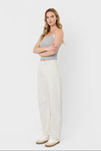 Load image into Gallery viewer, Railway Stripe Barrel Jeans