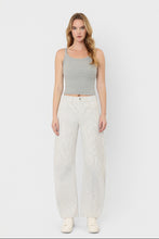 Load image into Gallery viewer, Railway Stripe Barrel Jeans