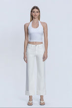 Load image into Gallery viewer, Optic White Cuff Jeans