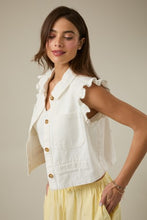 Load image into Gallery viewer, White Cove Vest