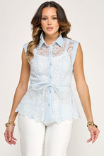 Load image into Gallery viewer, Lace Society Top