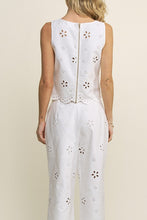 Load image into Gallery viewer, Scallop Trim Pant Set