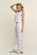 Load image into Gallery viewer, Scallop Trim Pant Set