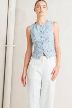 Load image into Gallery viewer, Blue Petal Vest