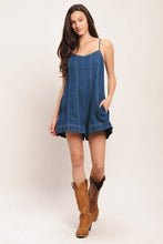Load image into Gallery viewer, Airflow Denim Romper