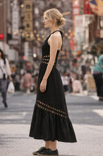 Load image into Gallery viewer, Nocturne Cutwork Maxi