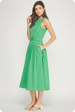 Load image into Gallery viewer, Emerald Buckle Midi