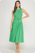 Load image into Gallery viewer, Emerald Buckle Midi