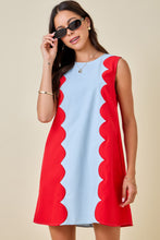 Load image into Gallery viewer, Gelato Scallop Dress