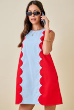 Load image into Gallery viewer, Gelato Scallop Dress
