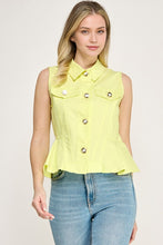 Load image into Gallery viewer, Citrus Pop Peplum