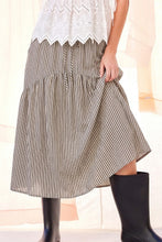 Load image into Gallery viewer, Bayview Stripe Skirt
