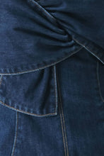 Load image into Gallery viewer, Twistline Denim Top