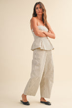 Load image into Gallery viewer, Marlow Stripe Pant Set
